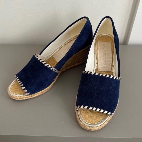 Jack Rogers Palmer Espadrille Shoes Wedge - Picture 1 of 7